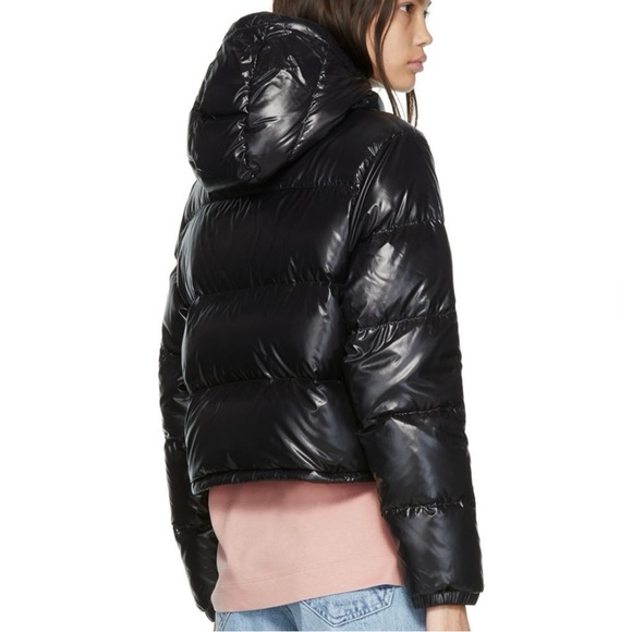 Moncler Black Bardanette Down Jacket Size 0 - Picture 4 of 15
